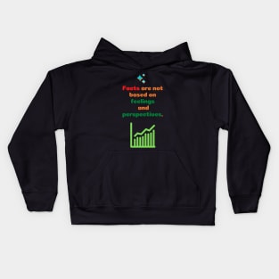 Facts and feelings Kids Hoodie